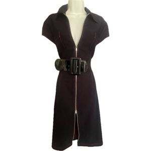 Statement Belt Vintage 80’s Stretch Belt Only Corporate Goth